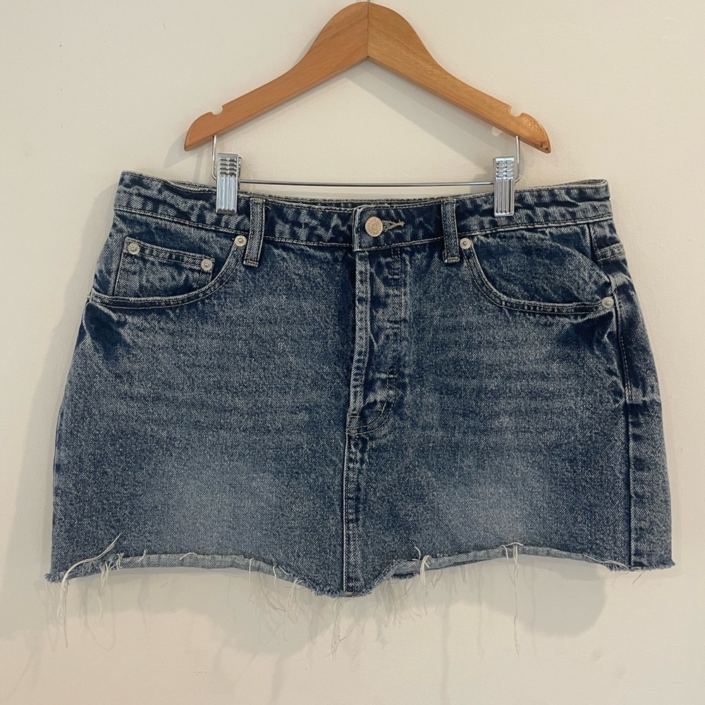 Mini Denim Skirt Size Large